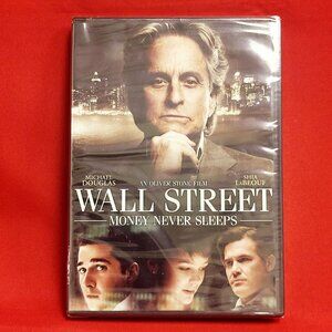 Wall Street Money Never Sleeps 2010 DVD New Sealed